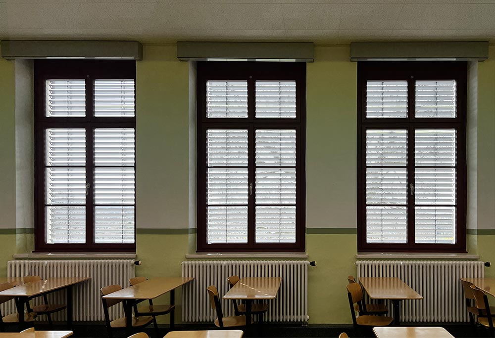 BSZ Großenhain, Fensterneuerung und Sonnenschutzanlage